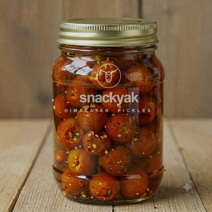 Mixed mountain achar jar